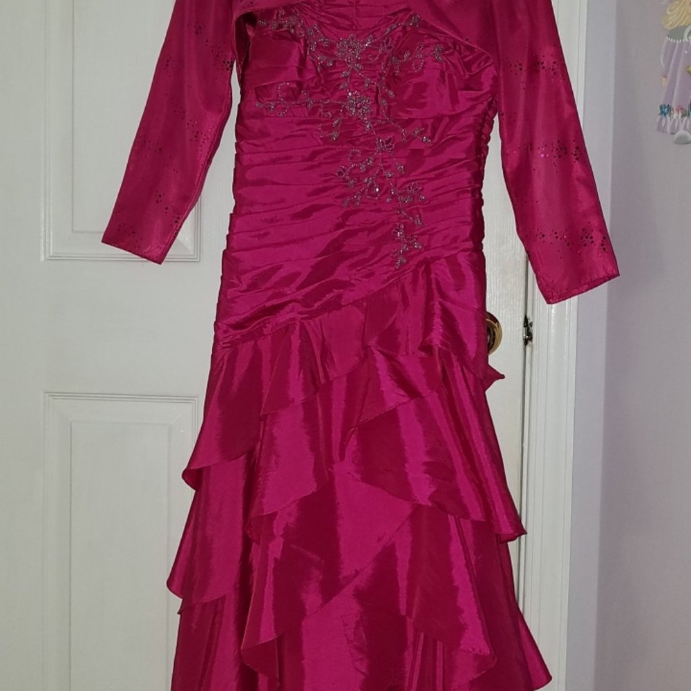 City Studio Pink Prom Dress Juniors Size 11